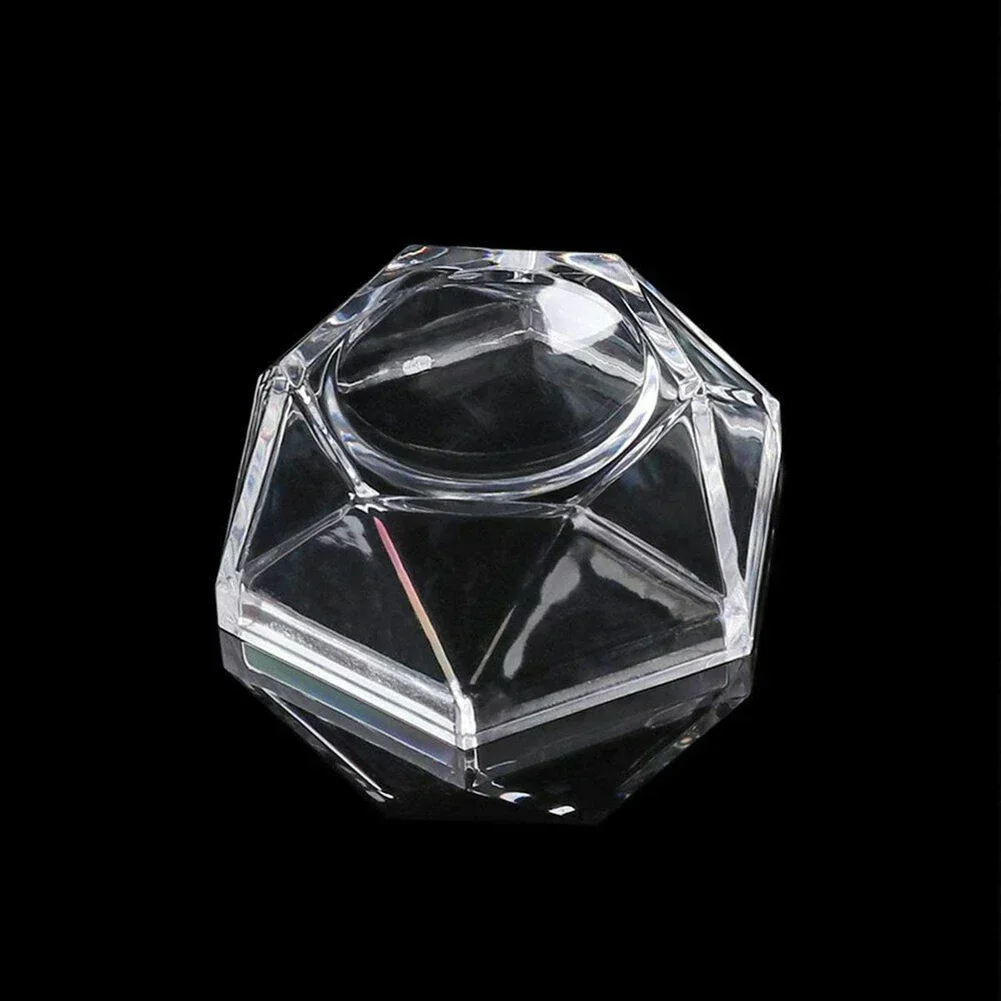 Acrylic Ball Display Base Ball Display Stand 4.6/6/7.5mm Transparent For Home Table Decoration 4.6*2cm/6*3cm/ 7.5*4cm