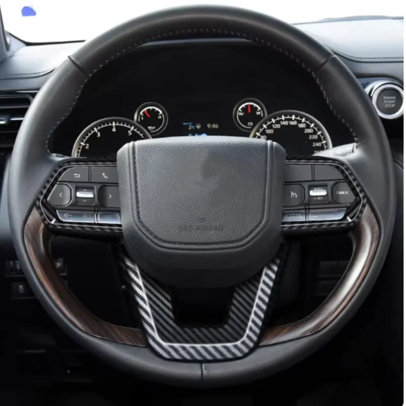 

For Toyota Land Cruiser 300 2023-2024 Steering Wheel Decorative paster LC300 J300 Interior Accessories Tuning Modification