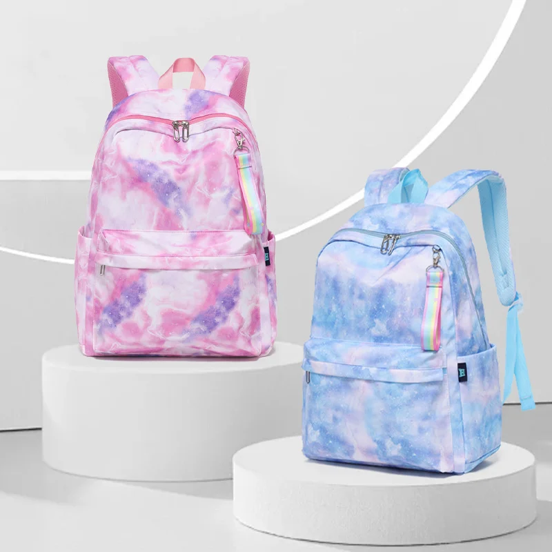 

Kawaii Backpack for Girls School Bags book bag Waterproof Teens College Student Large Travel Shoulder Bag Mochilas Escolares