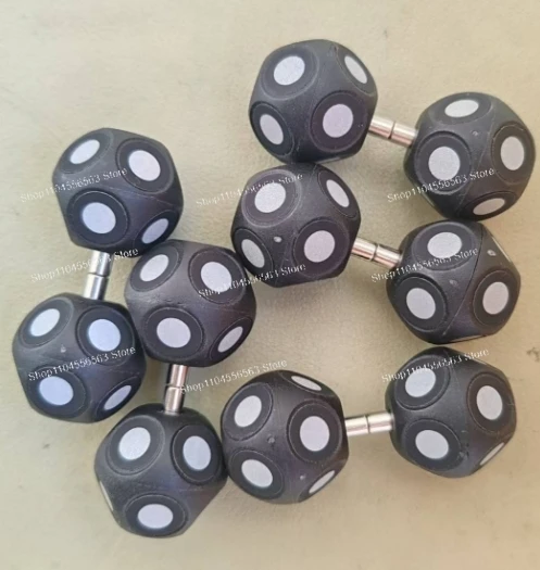 10pcs Magnetic Markers Hexagonal Sphere Reflective Targets for 3D Scanning / Photogrammetry