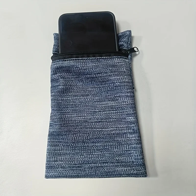 1pc Black Storage Bag for Neutral Wrist Supports Suitable for Fitness Running,Featuring a Zipper,Sweat-Absorbing Wrist Support ﻿ image 6