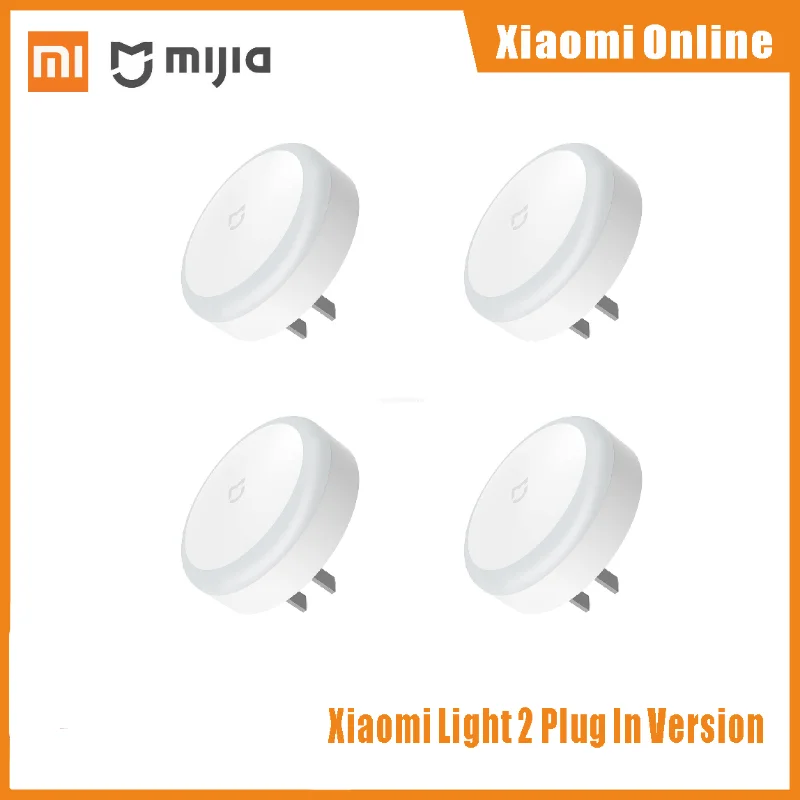 Xiaomi Mijia Smart LED Night Light Sensor Touch Mode Night Lamp For Home Corridor Bedroom AC Aisle 220V Plug Smart Home