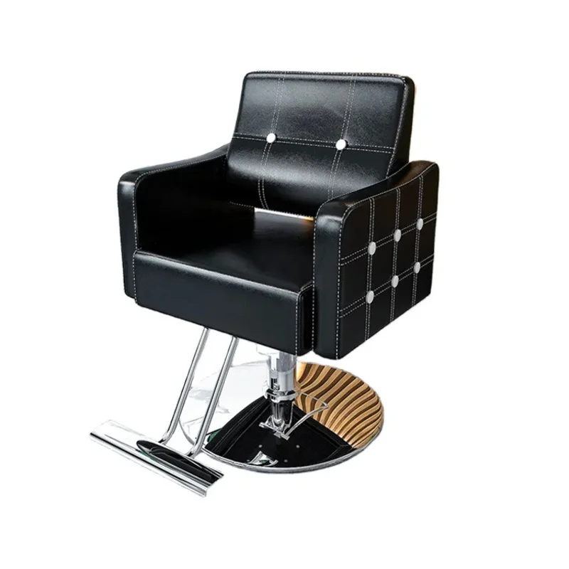 

Modern Barber Chair with Swivel Lift Hairdressing Special Custom Barber Salon Chair Comfortable Barber Station