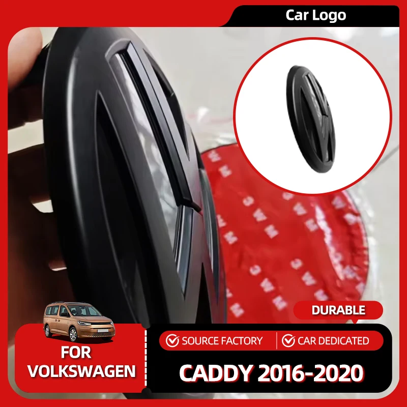 

2026 Новые эмблемы, 2 шт., Стайлинг автомобиля, передняя голова, капот, эмблема, задний хвостовой бампер, значок багажника для Caddy 2016-2020, замена Ca