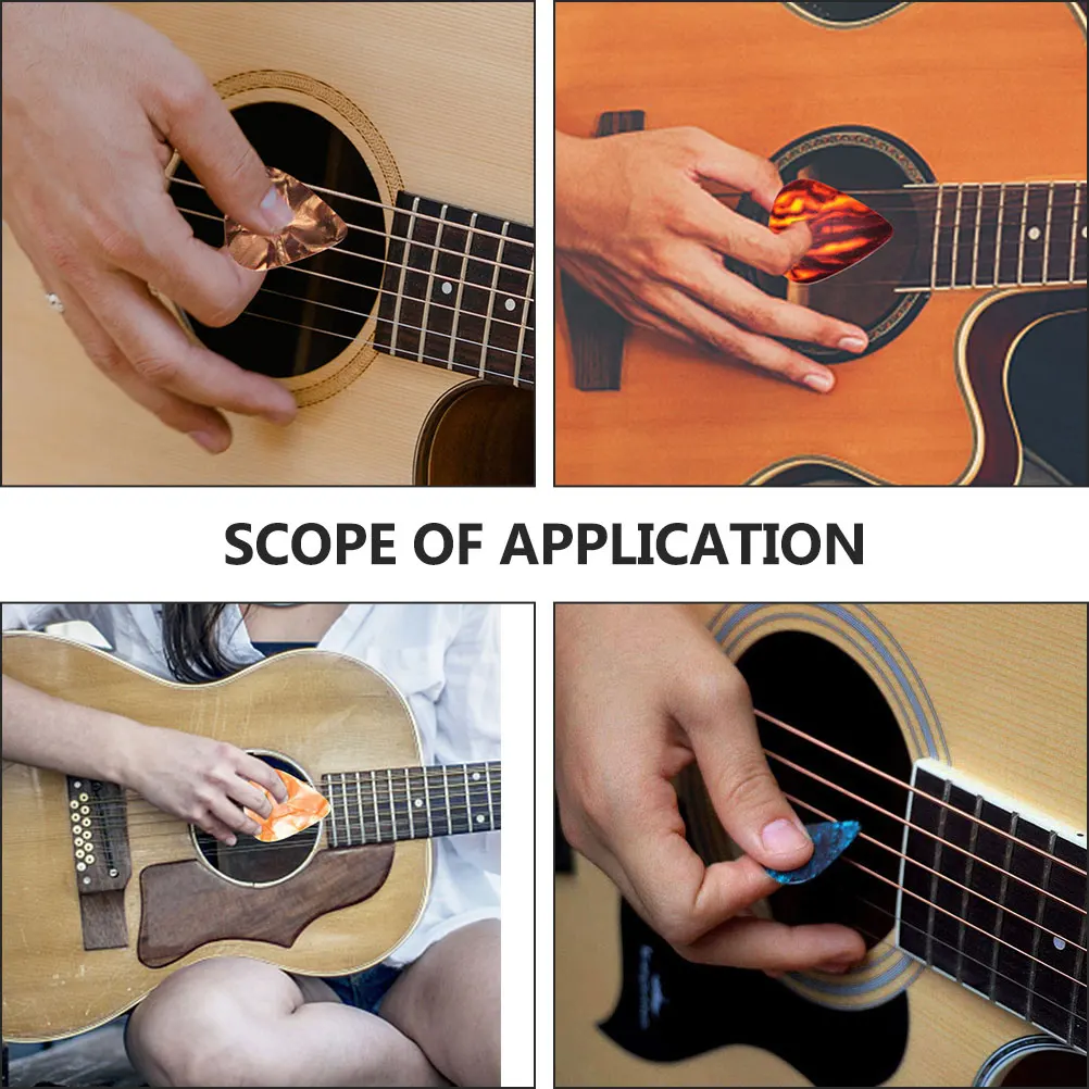

Guitar Pick Case Ukulele Plectrum Practical Picks Professional Plectrums Compact Stringed Instrument Parts