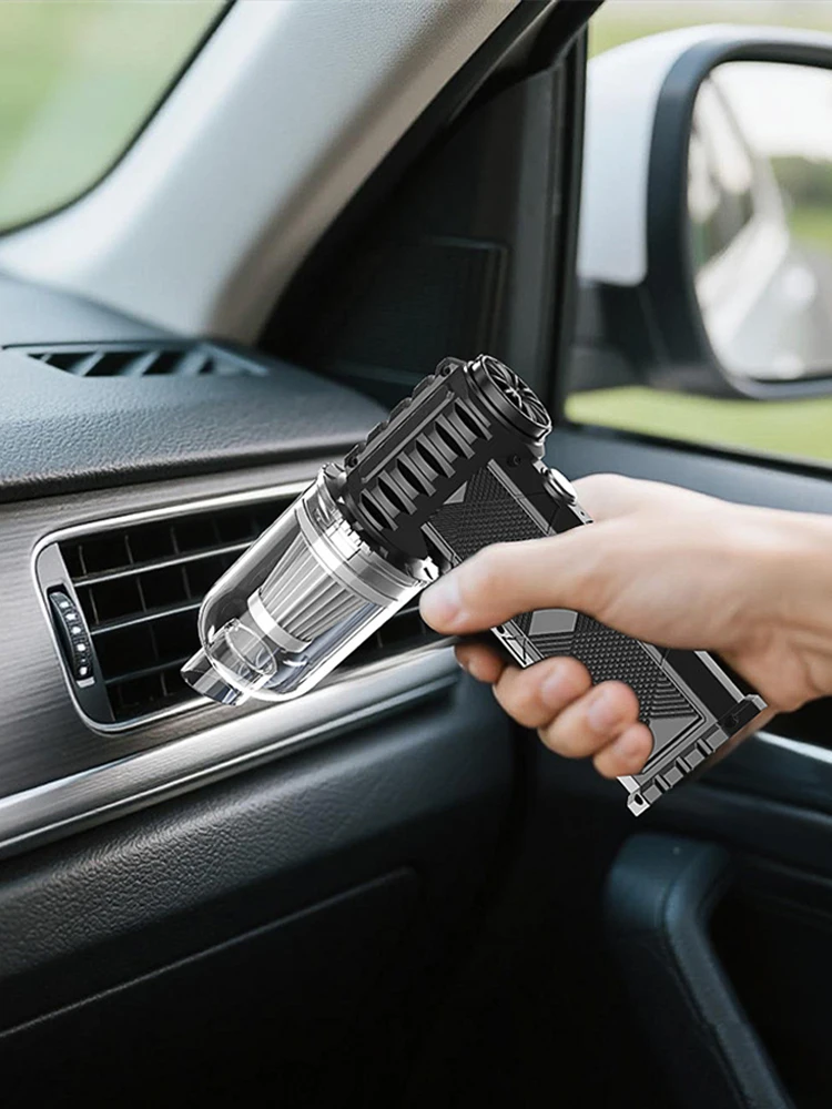 Powerful Air Blower 450000RPM Digital Display Wireless Dust Blower 3-Gear Speed Adjustable Compressed Air Duster Violent Fan