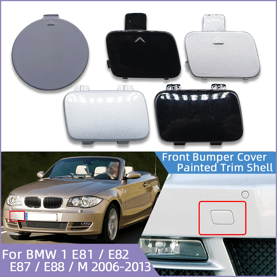 

High Quality Auto Parts Front Bumper Towing Hook Cover For BMW 1 E81 E82 E87 E88 M-Sport 2006 2007 2008 2009 2010 2011 2012 2013