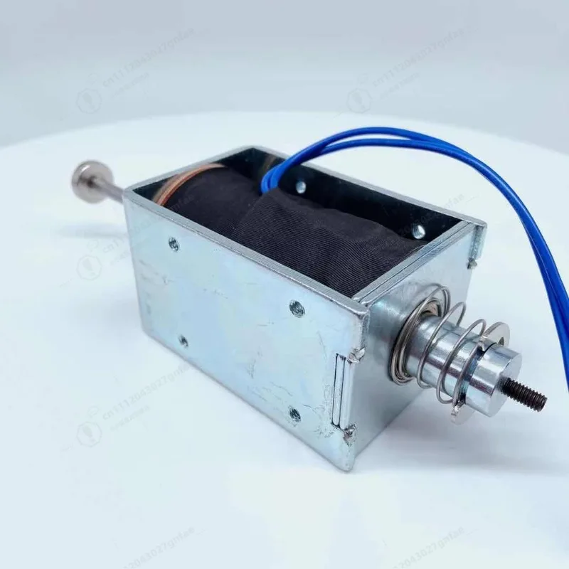 Push Pull Frame Solenoid Electromagnet High Holding Force Linear Actuator for Lifting Equipment, Relay & Automation Machinery