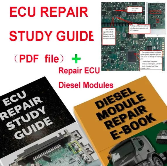 2026 Repair ECU Diesel Module Electronics Mapped System for Ford for Benz-Mercedes VS ECU Repair Basic Course Study PDF files