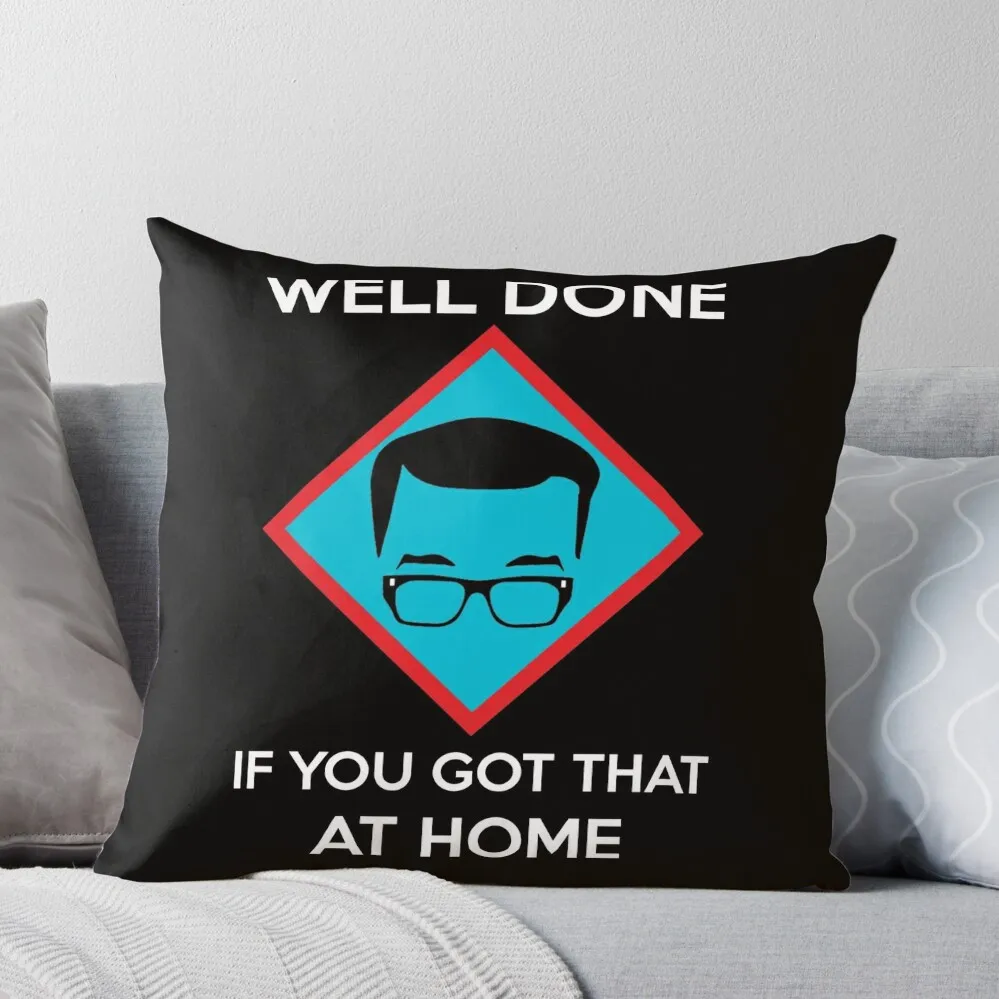 

Richard Osman’s “Well done...” Throw Pillow Cusions Cover Custom Cushion Photo pillows decor home