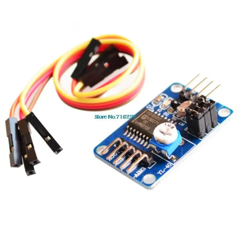 PCF8591 Conversión AD/DA de iluminación de temperatura del módulo digital/digital-convertidor