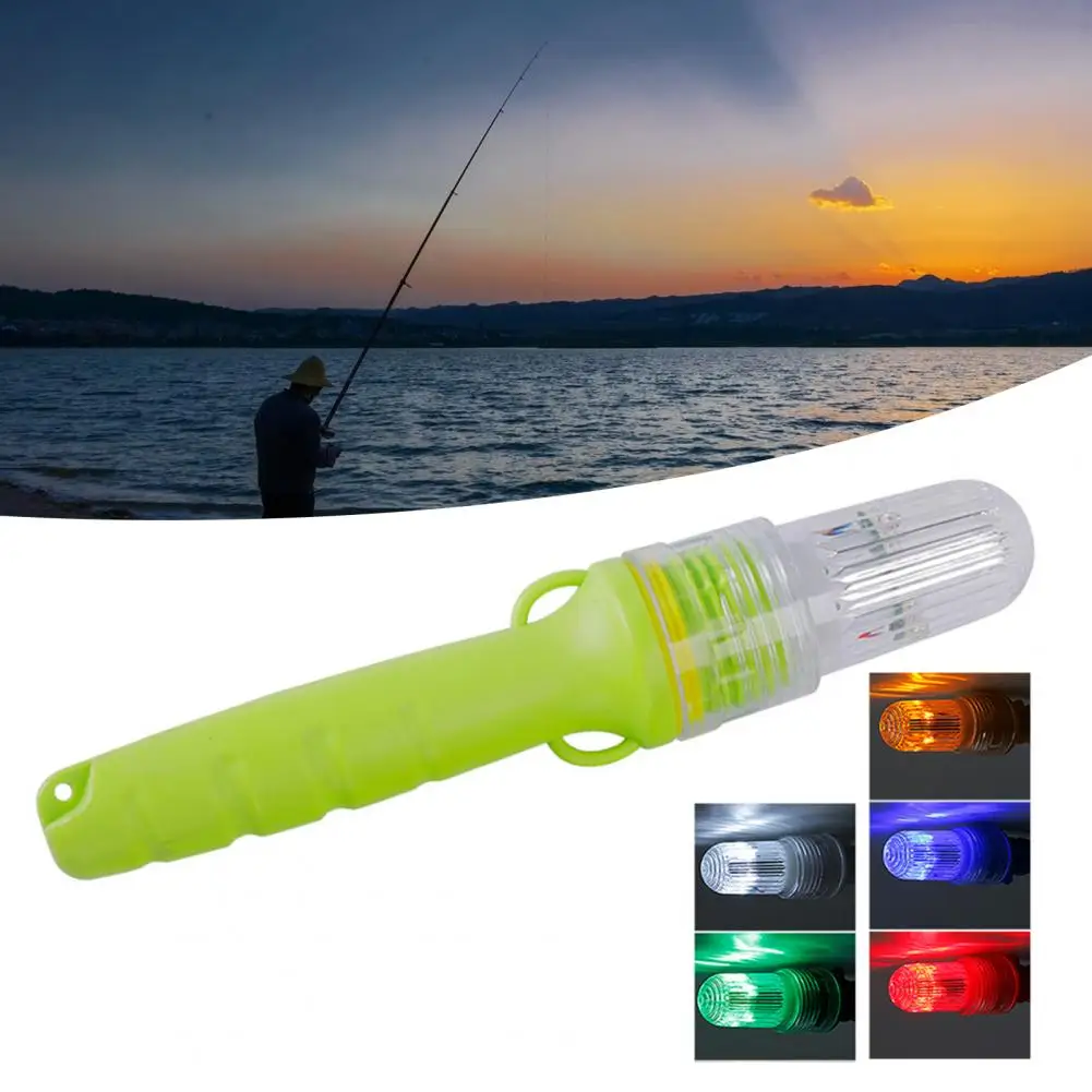 

Boat Flares Marine LED Fishing Light with Multi-Mode Signals Submersible Net Buoy Marker Lamp for Night Fishing & Navigation