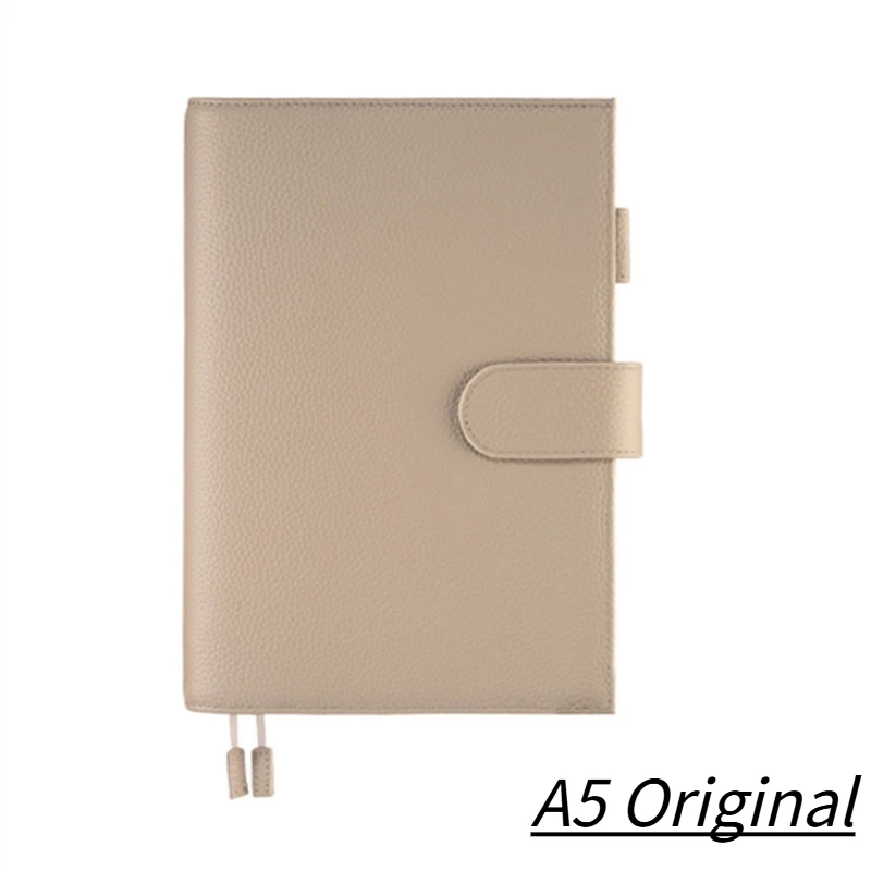 ox-knight-original-series-a5-plus-cover-for-hobonichi-cousin-a5-notebook-genuine-lychee-grain-leather-planner-organizer-agenda