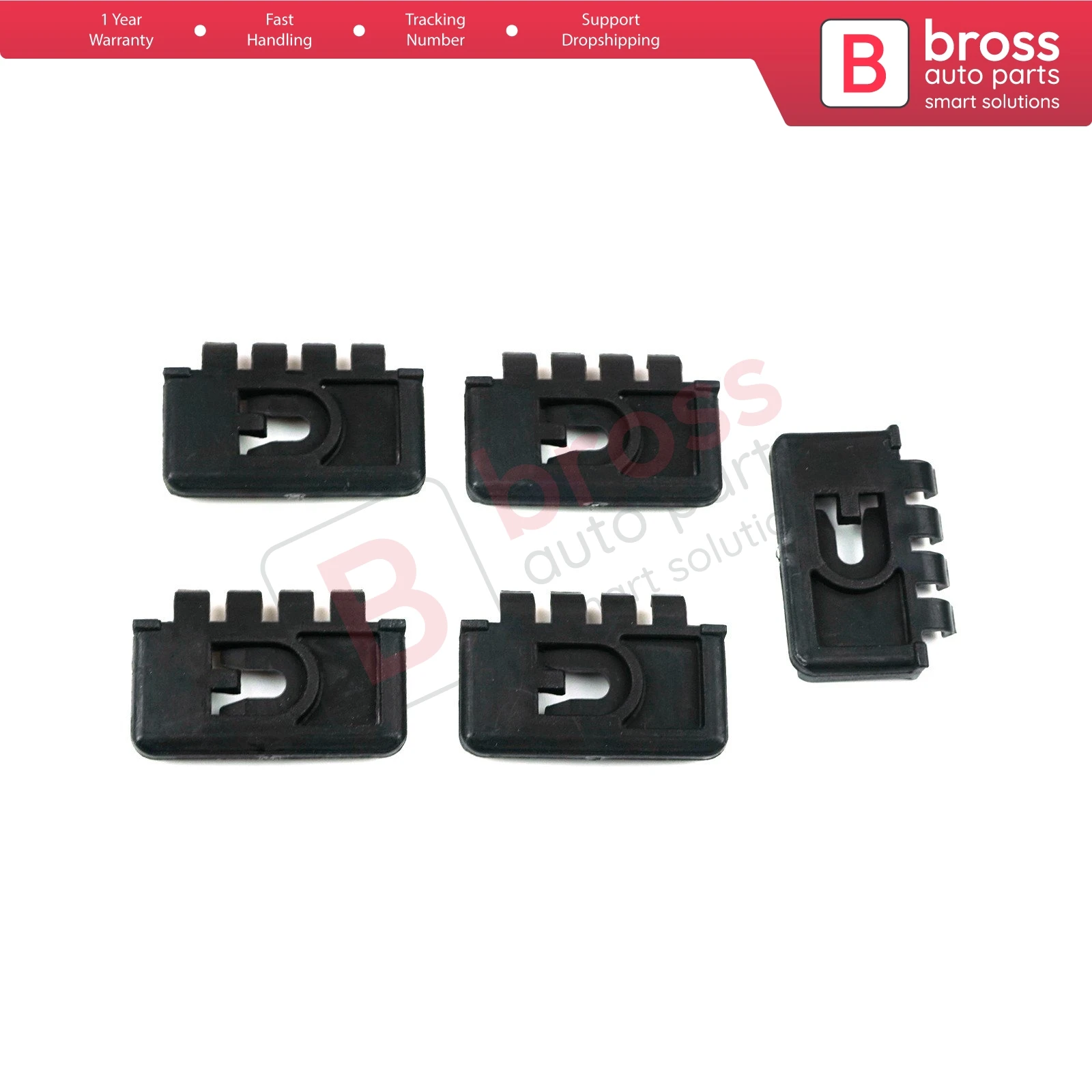 BCF5068 5 Pcs Bus Body Moulding Window Edge Clamp Trim SMALL Clips Below 0079884478 for Mercedes Travego Bus Ship From Turkey