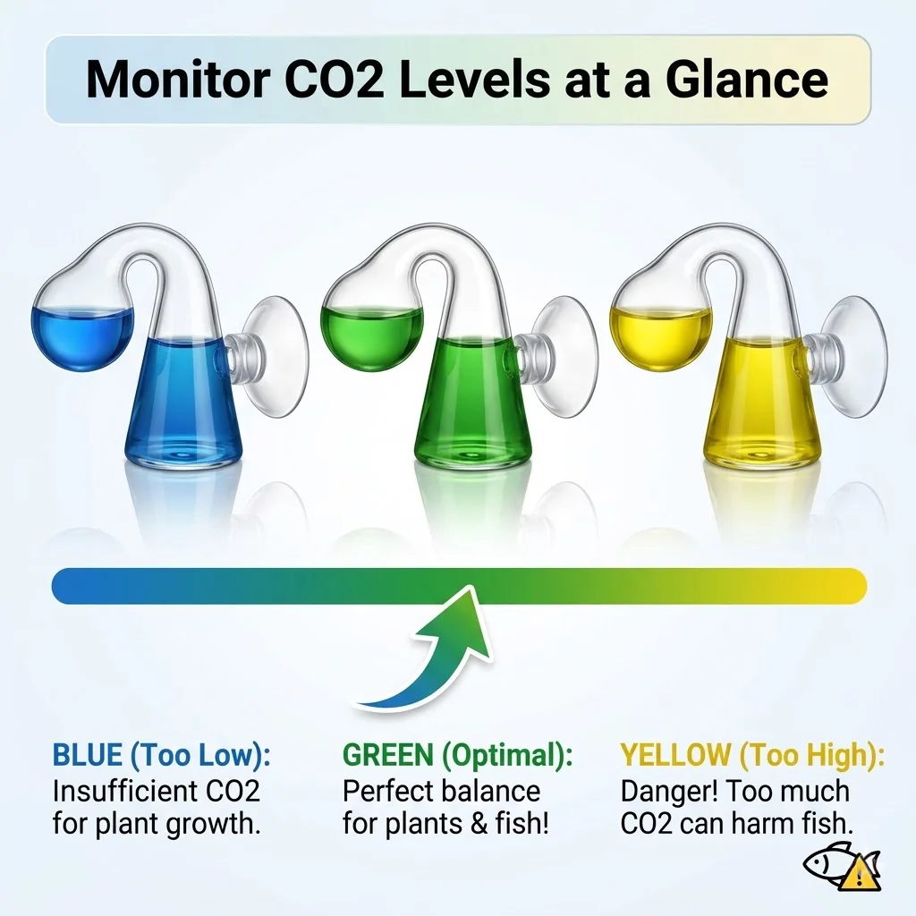 CO2-Tropfenzähler in Notenform – Glass Co2 Drop Checker Bewertung und Preis