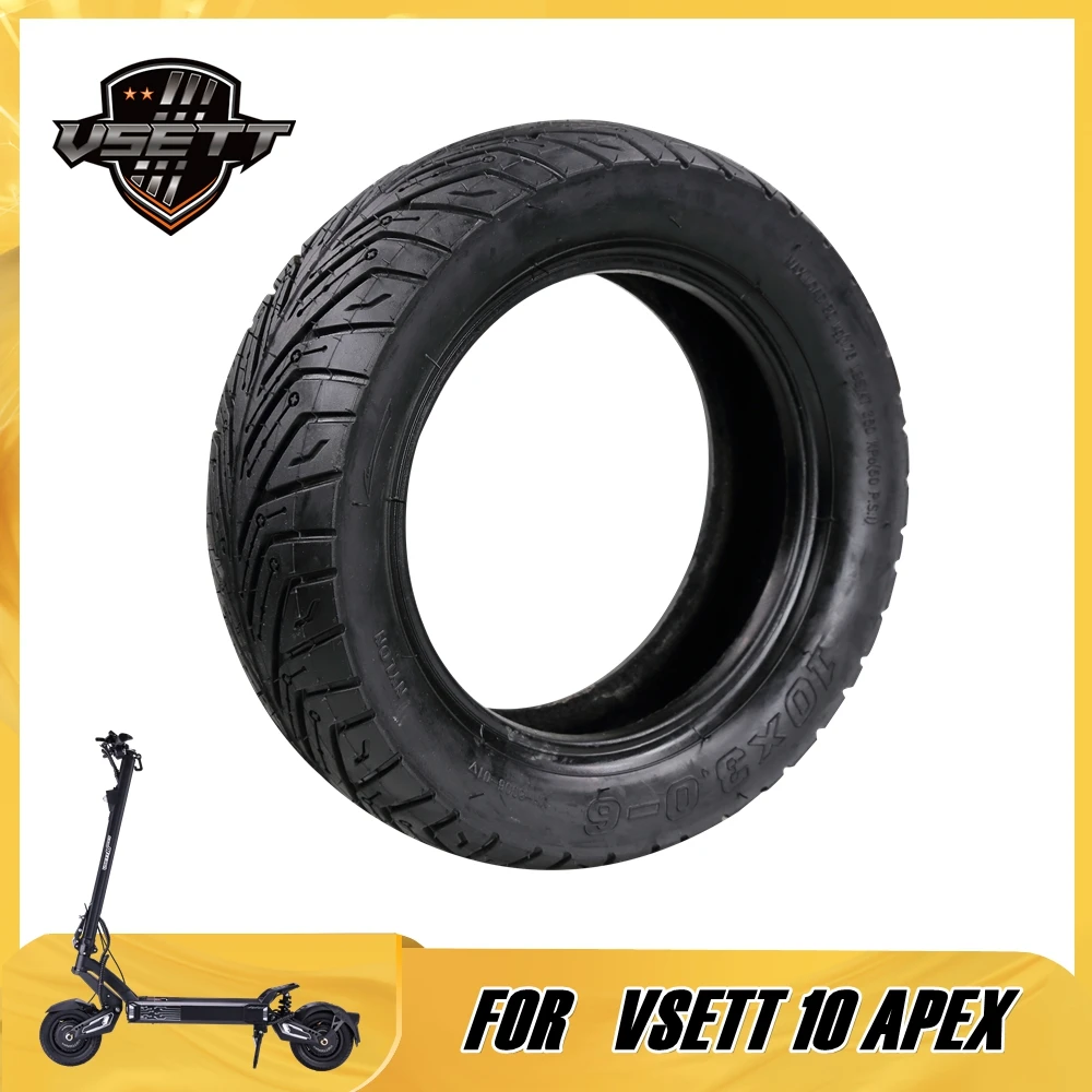 

10×3.0-6 Tubeless Tire for VSETT 10APEX 10 APEX Electric Scooter Front And Rear Wheel Vacuum Tyre for VSETT 10+ Upgraded Motor