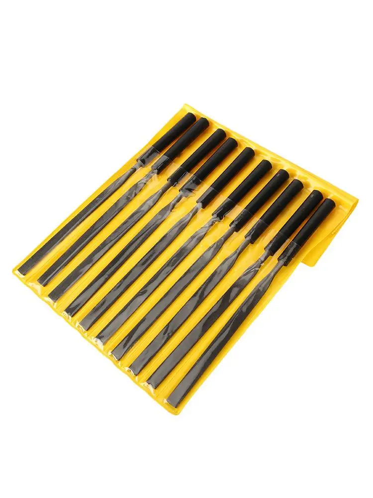 Ensemble de limes à aiguilles en diamant, 4x160mm, outils pratiques, artisanat en céramique, bricolage de pierres précieuses en verre, loisirs, artisanat, modèle d'impression 3D, 10 pièces
