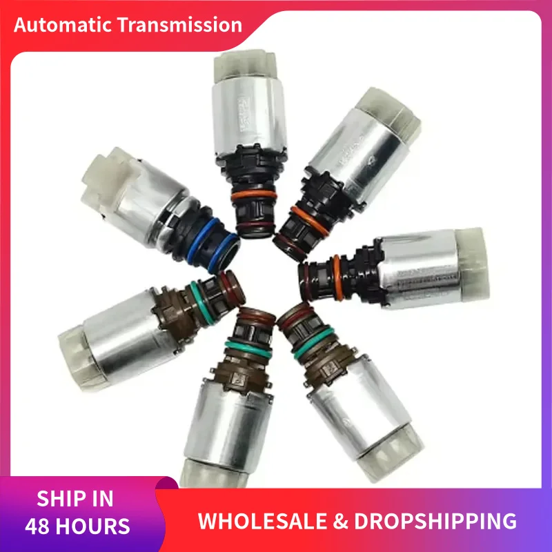 لينكولن Mkc فورد فوكس إسكيب درايفترين 6f35 ناقل حركة أوتوماتيكي قطع غيار السيارات 7 مجموعة صمامات الملف اللولبي #5