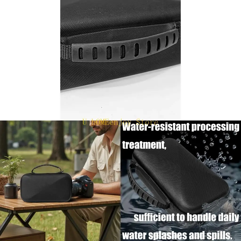 B0KF Hard Shell Protective Bag for OM 7/7P Handheld Gimbals Water Resistant Design
