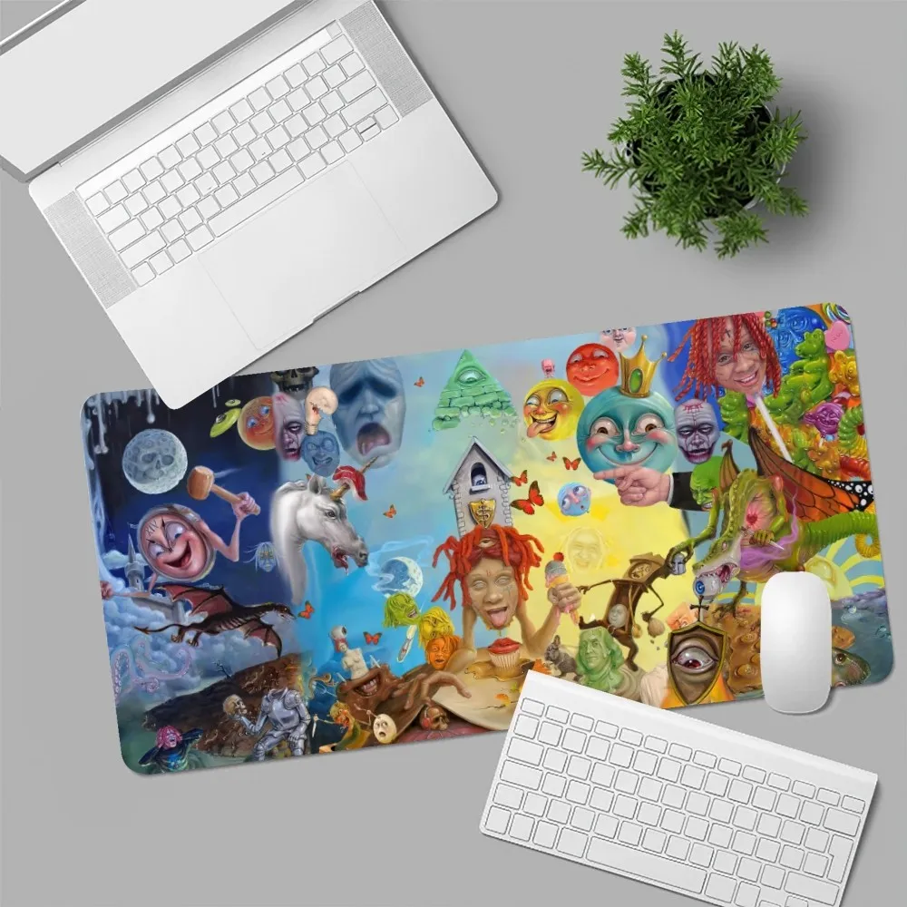 Rapper T-Trippie R-Redd Lifes a Trip Mousepad Computer Laptop Gamer Pad PC Gaming Accessories Desk Mats