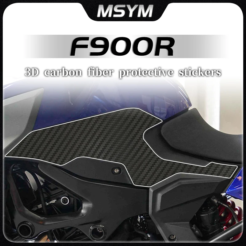 

For BMW F900R F 900R F 900 R f900r Stickers 3D carbon fiber protective stickers car body film waterproof decoration modification