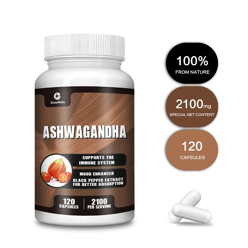 Ashwagandha Capsules - Anti-oxidation, Lipid-lowering, Decompression, Improving Sleep, Enhancing Immunity