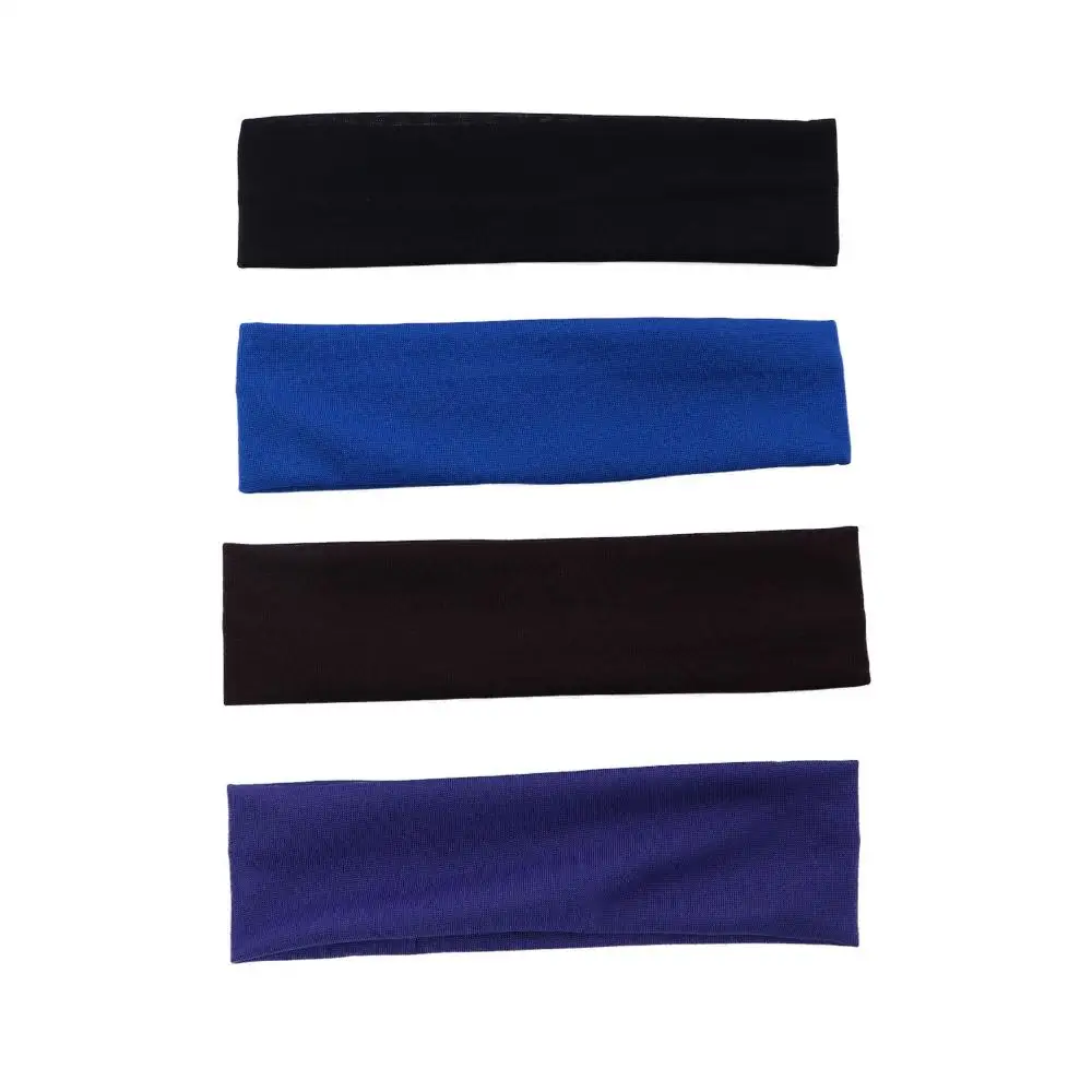 

Women Candy Color Hair Accessories Turban Running Fitness Bandage Yoga Headband Hair Bands Sweatband Elastic