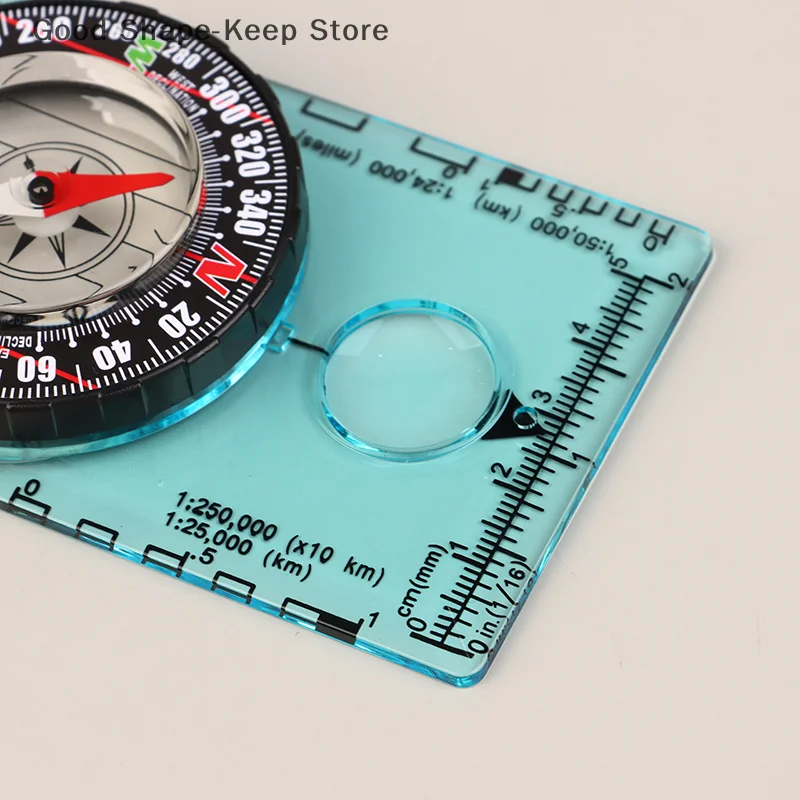 1PC compass All-Weather Resistant: Backpack Directional Compass for Outdoor Camping, Top-Notch Map Reading Survival Gear