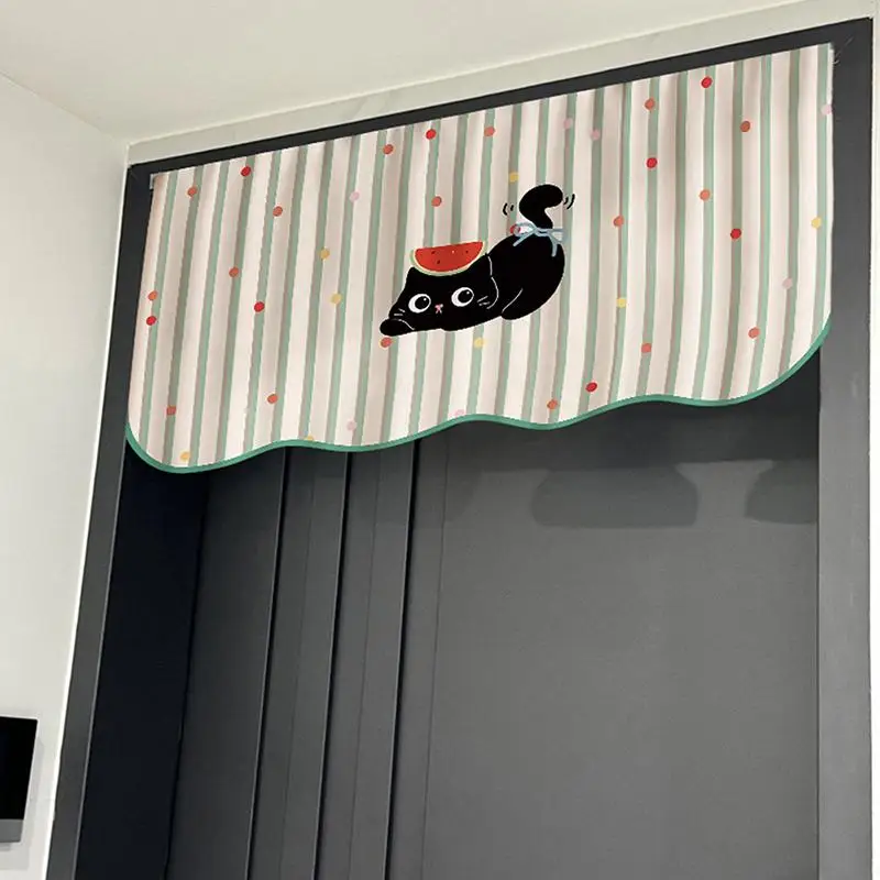 No Drill Install Pet Door Curtain Self Adhesive Easy Partition Mesh for Bedroom Kitchen Home Use