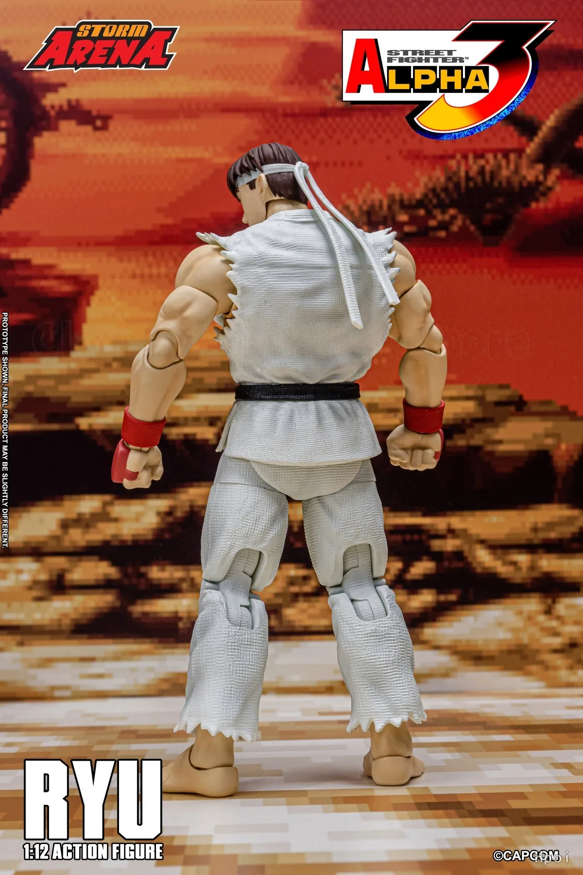 【Original】Storm Collectibles RYU - STREET FIGHTER ALPHA 3 "STORM ARENA" 1/12 Scale Action Figures Toys