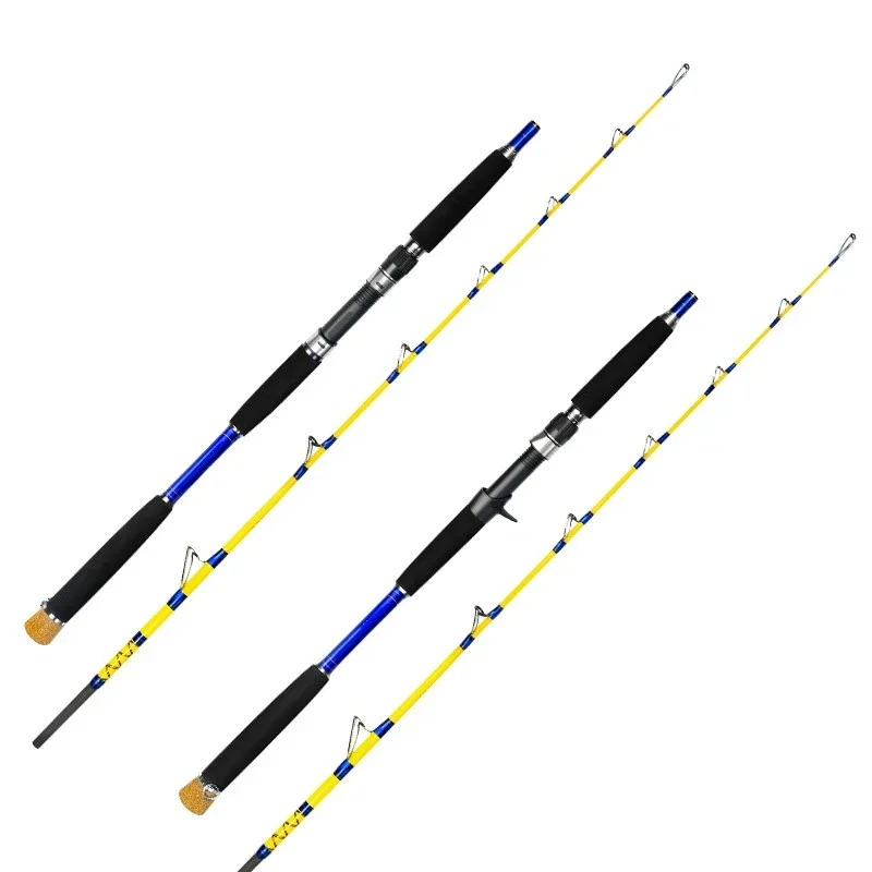 

Mavllos Pursure Bass Fishing Rod ,Lure 100-300g Line 30-50lb 1.6m MH Solid Tip Carbon Trout Fishing Casting Spinning Rod