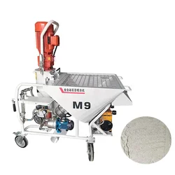 Electric Cement Plaster Spraying Machine Gypsum Plaster Machinery Fully Automatic Electric Cement Gypsum Wall Plaster Sprayer