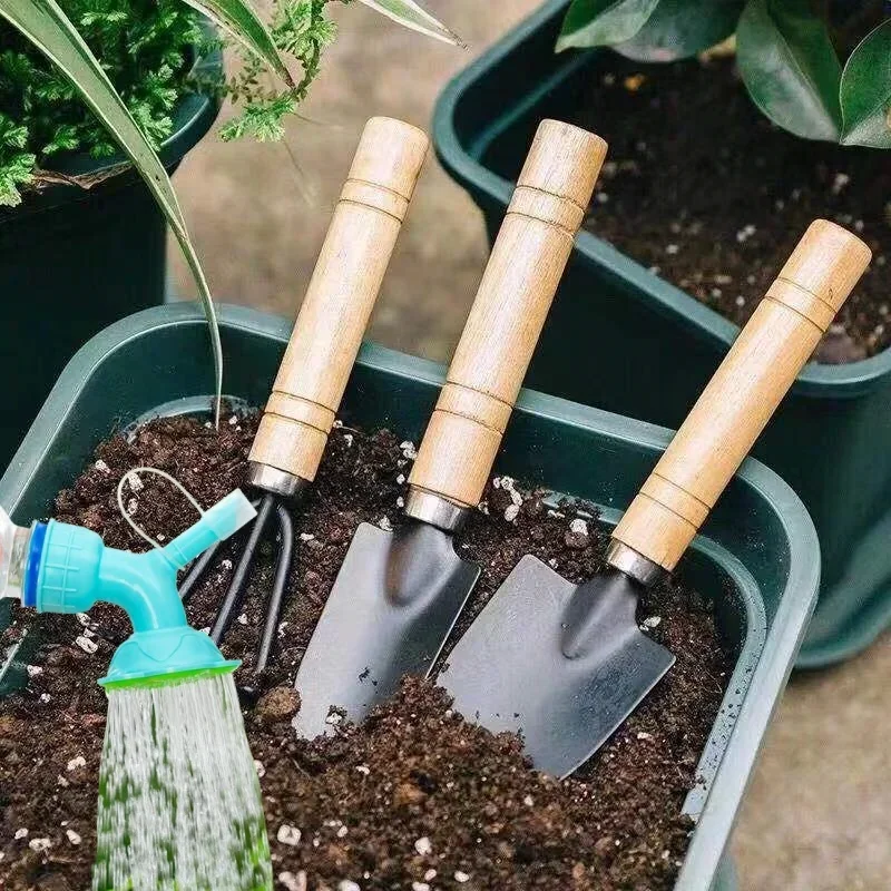 Garden Sprinkler Shovel ชุด Sprinkler สามารถ Sprinkling Handy เครื่องมือ Spade Gadget สวนแบบพกพาเครื่องมือชุดเครื่องมือ Riego goteo