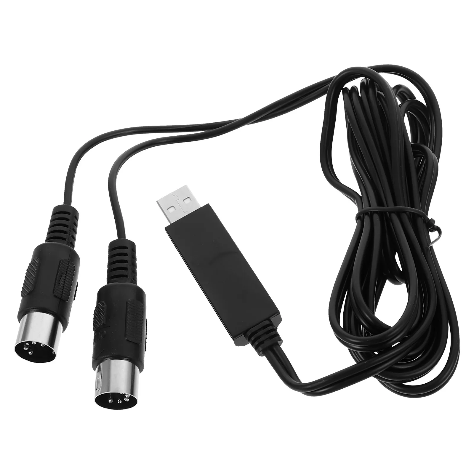 

Midi Cable Music Editing Line Built-in Driver High-Performance Chip Stable Signal Transmission Compatible with PC for Windows