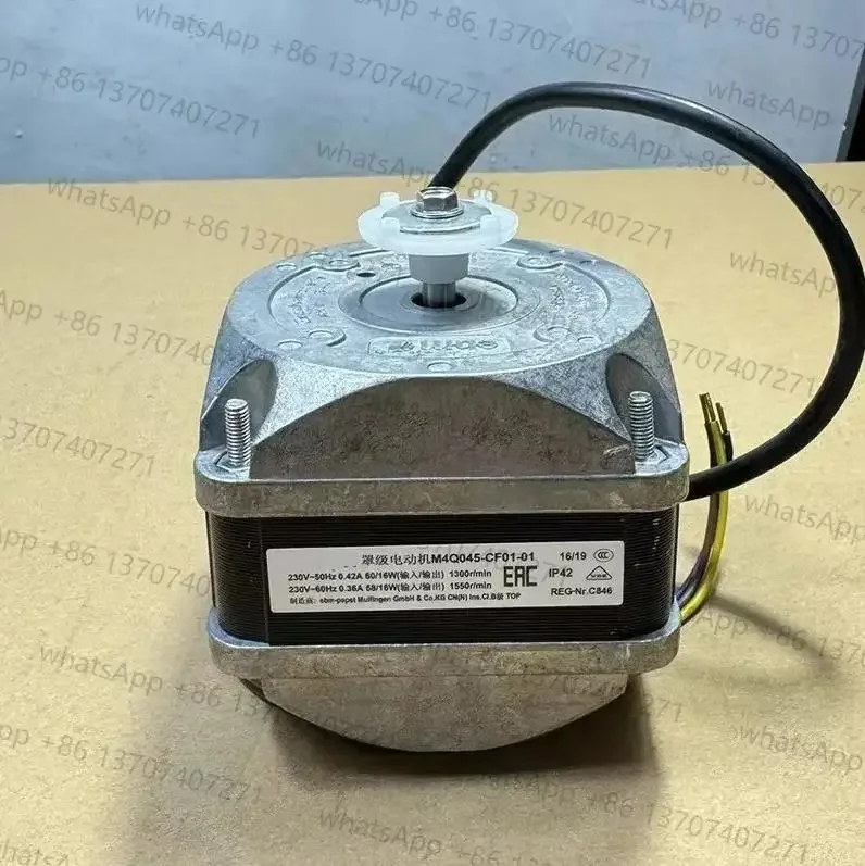 M4Q045-CF01-01/B05/A05/A23 Ventilador de geladeira no freezer 60/16W motor elétrico alemão importado motor de pólo coberto