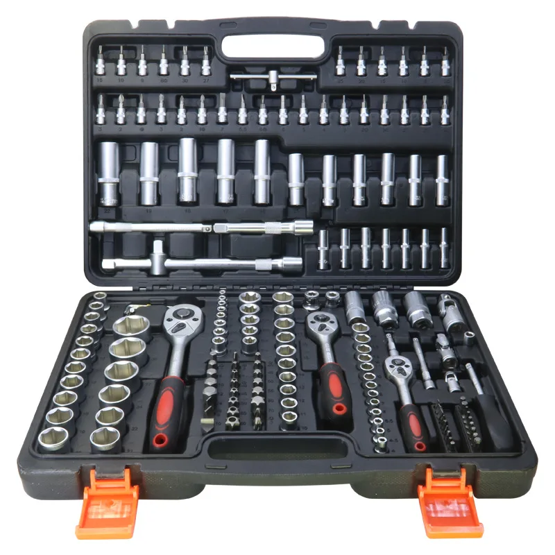 

171pcs Socket Wrench Set Car Repair Tool Ratchet Spanner Wrench 1/4 3/8 1/2 Ratchet Spanner Screwdriver Bits Hand Tool