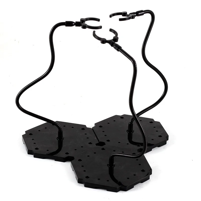 Soporte de exhibición para figuras de acción con tubo flexible, base para modelos de cine, juegos y juguetes, accesorios de soporte, 1 unidad