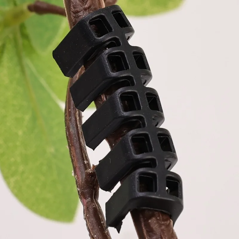 100/50PCS Plant Bender 90 Degree Low Stress Training Clip Reuseable Plant Stem Branche Bending Support Clamps Garden Supplies