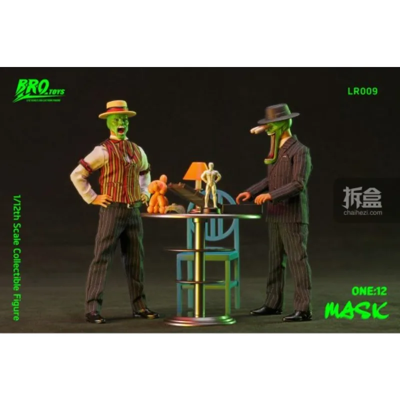 【재고 있음】 BROTOYS 오리지널 마스크맨 변장 몬스터 킹 케리 영화 1/12 모바일 인형 수제 모델 장난감 선물