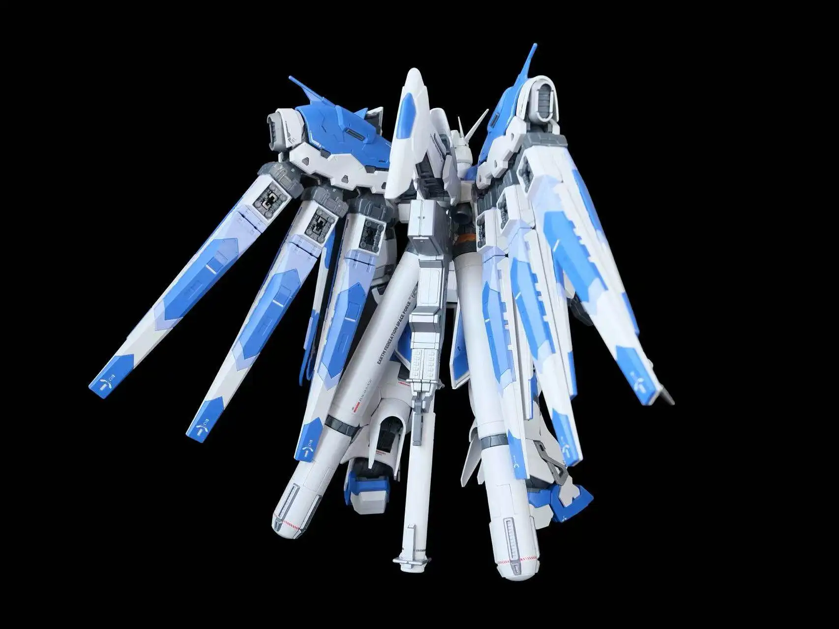 Rg Enlarged Hi Nu Hn 1/100 Plastic Assembly Mecha Model Kit Action Figure Collectible Toy Desktop Ornament Holiday Gifts For Fan