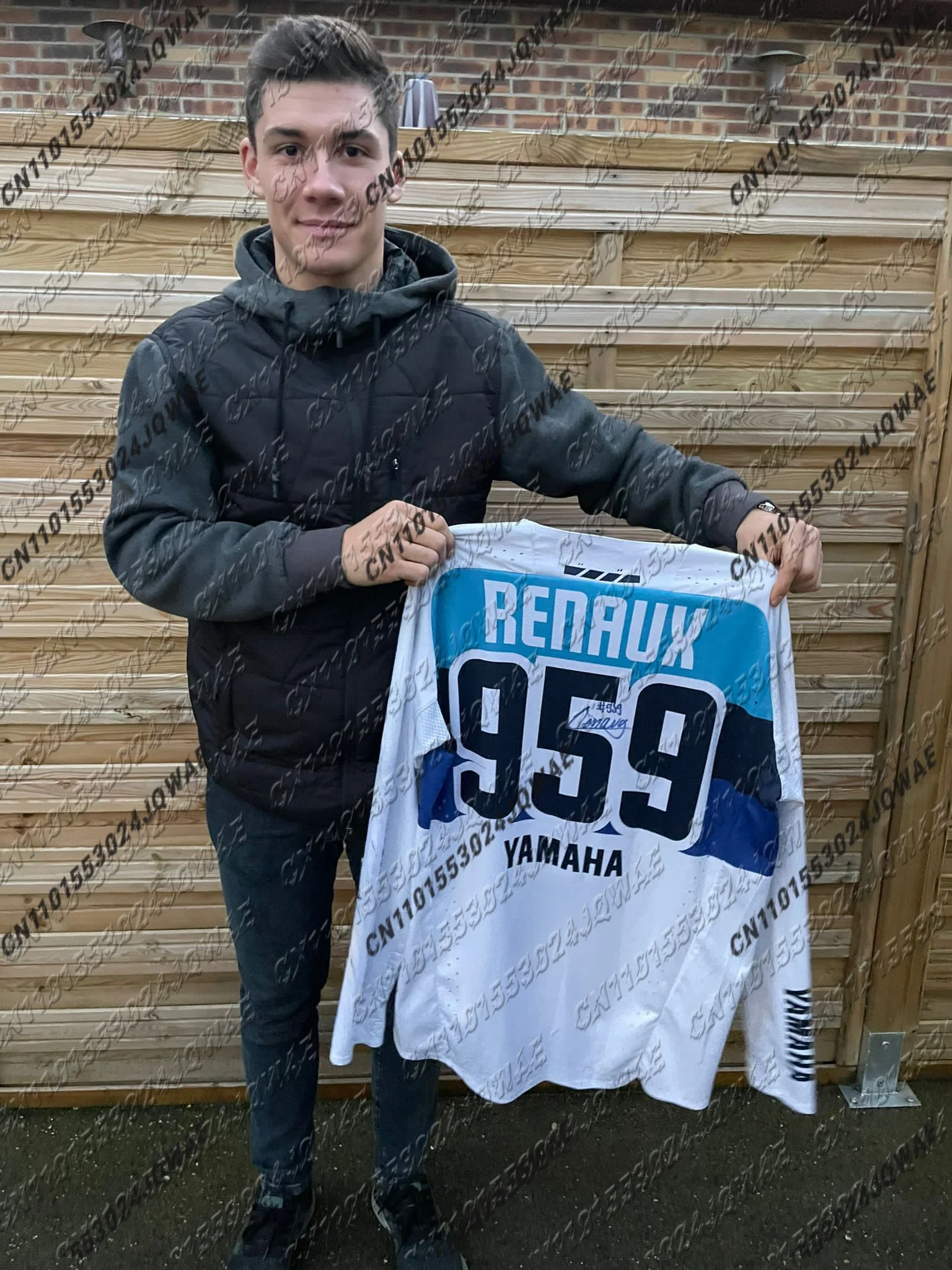 

Classic Retro MXGP Worldchamp Maxime Renaux's Jersey Men's And Women's Oversized Fashionable Breathable Quick Drying T-Shirt