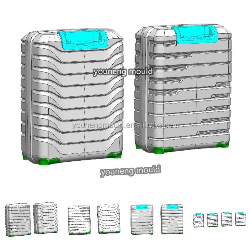Mould China Taizhou Quality Taizhou Mould Factory Experienced Injection Plastic Luggage Case Mould