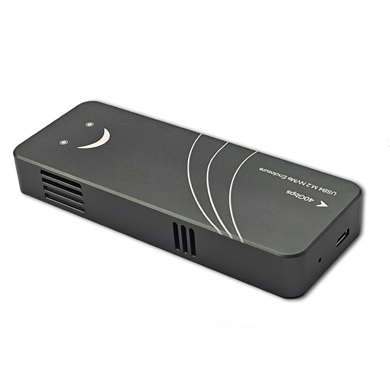 เคสมือถือ NVMe Thunderbolt 3 M.2 USB4 40ก. กล่องมือถือภายนอกฮาร์ดไดรฟ์ SSD สำหรับ MacBook แล็ปท็อปเดสก์ท็อปสำหรับ Samsung 980 Pro