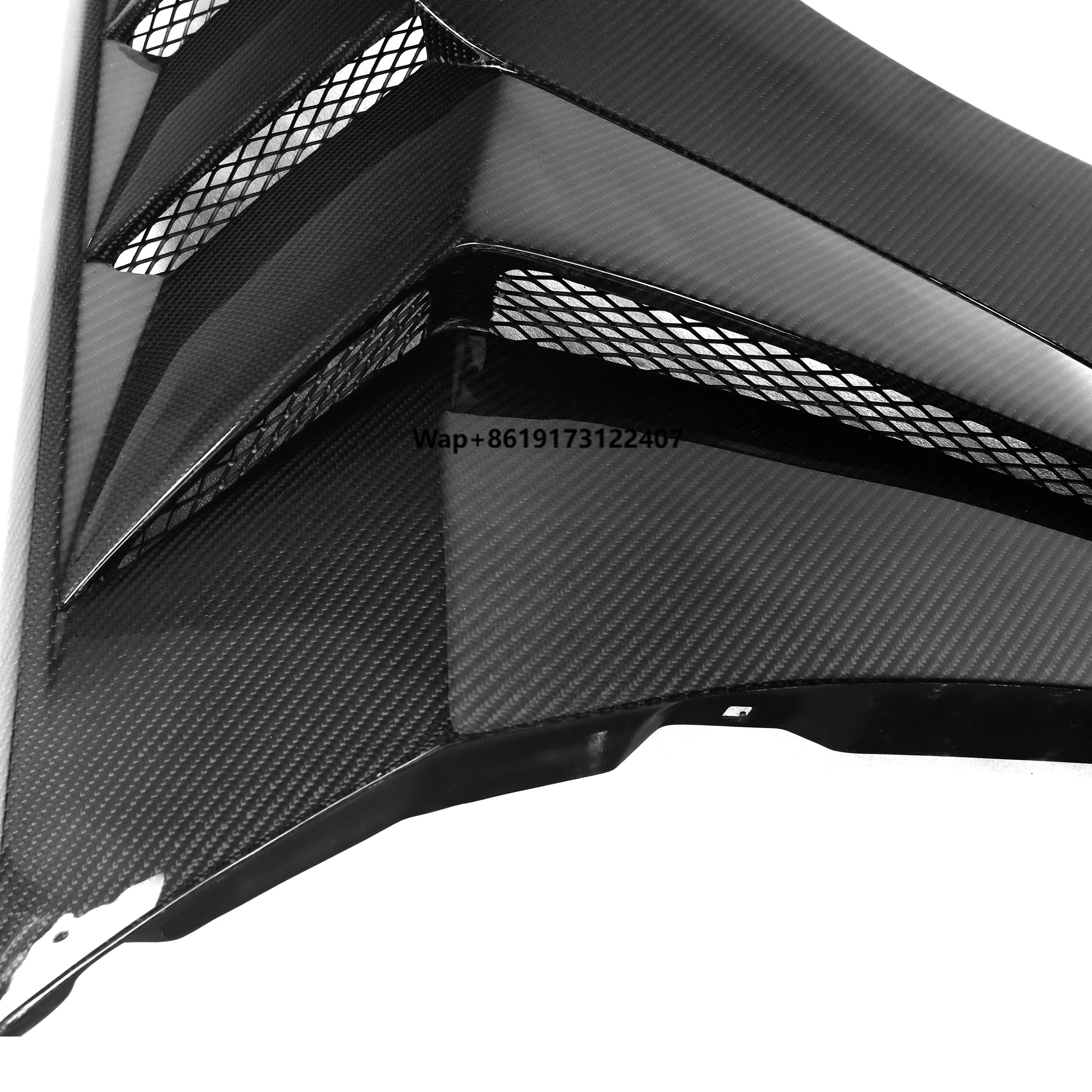 

Real Carbon Fiber Front Side Fender SY Style for 3 Series E92 E93 LCI 2008-2013 E92 E93 Front Side Fender