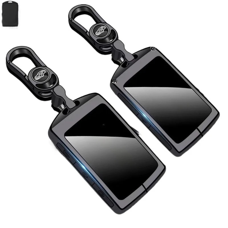 

Protective Zinc Alloy Key Cover Case for Volvo XC90/XC40/S60/S90/C40/V60/V90/XC60 - Key Fob Shell Keybag Keychain