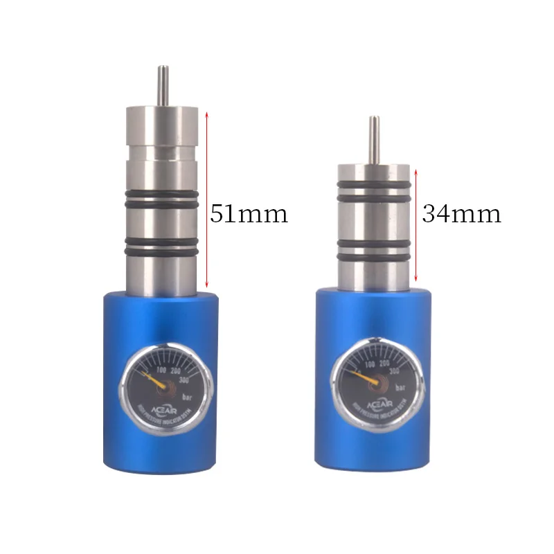 HPA G1/2-14 Valve Regulator Head Stainless Steel Air Outlet Air Tank Soft Adapte Connector Valvula Reguladora Fittings For Scuba