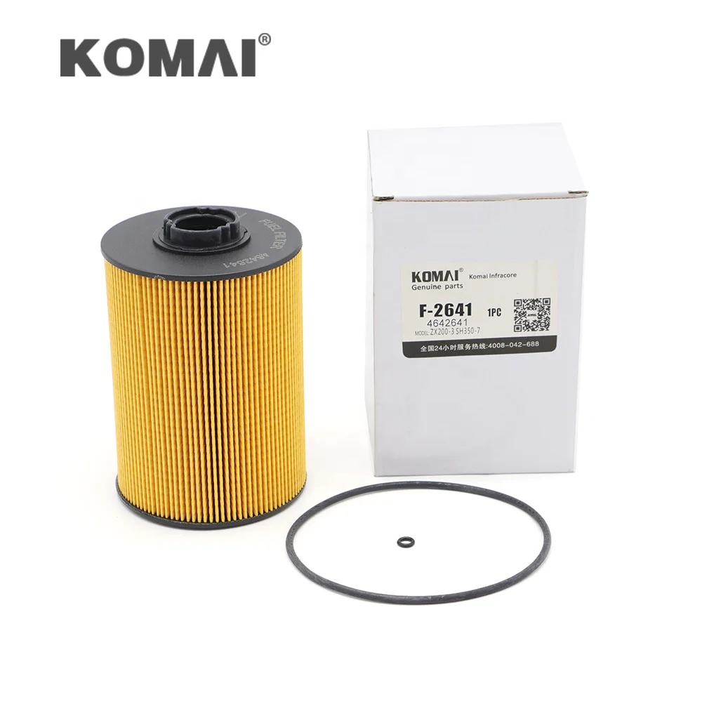 For Hitachi Fuel Filter Yn21p01036f1 Khh13500 4180551 Zx200-3 Zx210-3 Zx470-3 Sumitomo Sh350-7 Excavator