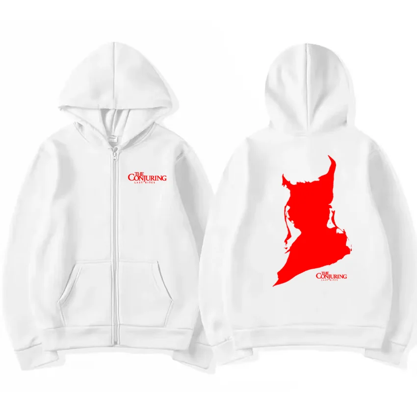 The Conjuring Last Rites الجرافيك هوديي الرجال النساء harajuku الهيب هوب معطف غير رسمي زمم سترة الملابس القوطية قمصان سويت شيرت بقلنسوة #2