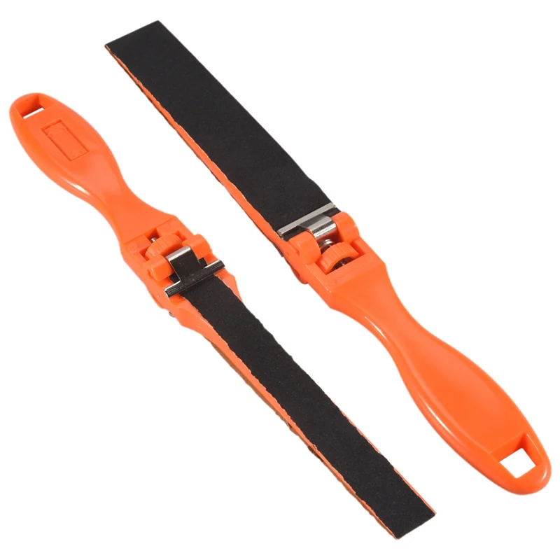 

【NEW】2Pcs Sandpaper Wood Carving Sandpaper Ruler Plastic Jewelry Polishing Tool Abrasive Rod Grinding Rod Holder