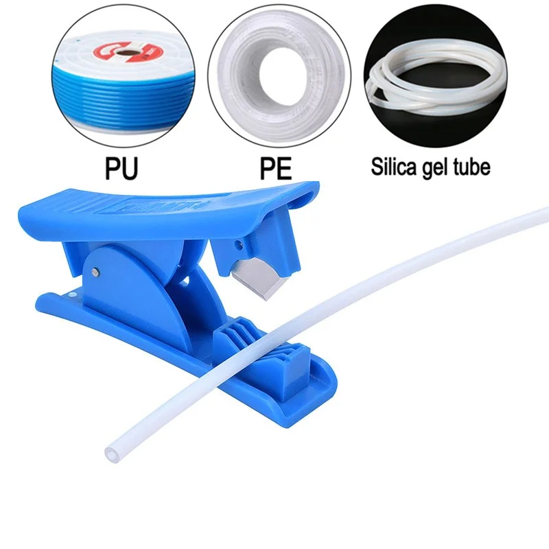 High Quality Tube Cutter Plastic Pipe Cutter Tool Smooth Cutting Plastic + Alloy Blue In High Temperature PU PVC